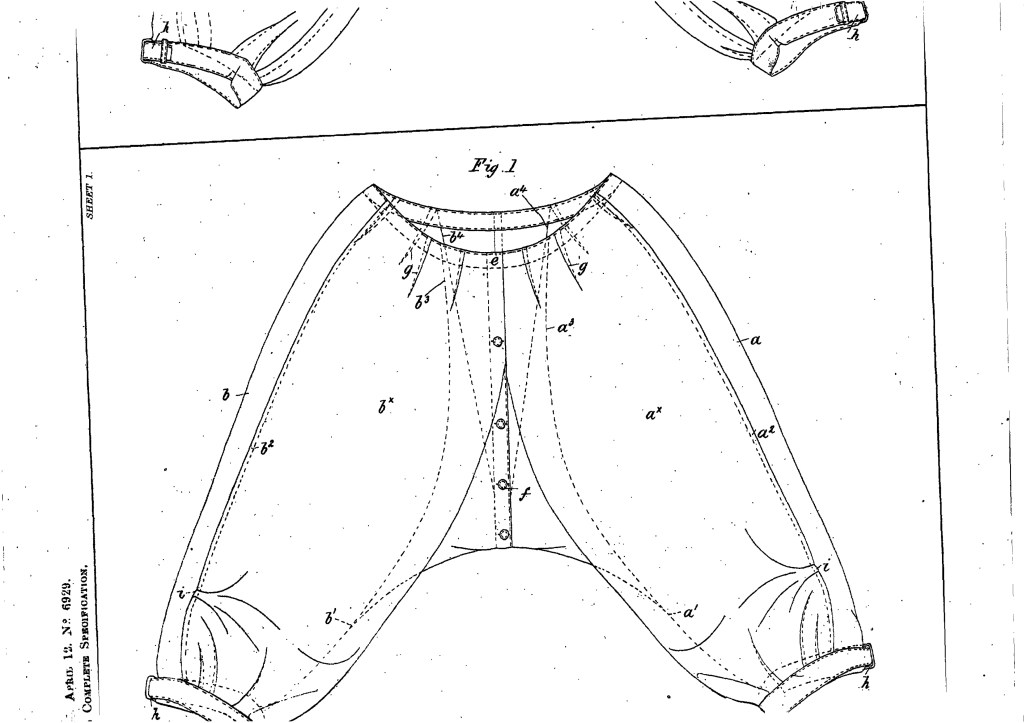 Diagram from Ethel Levien's 1900 UK patent application no. 6929